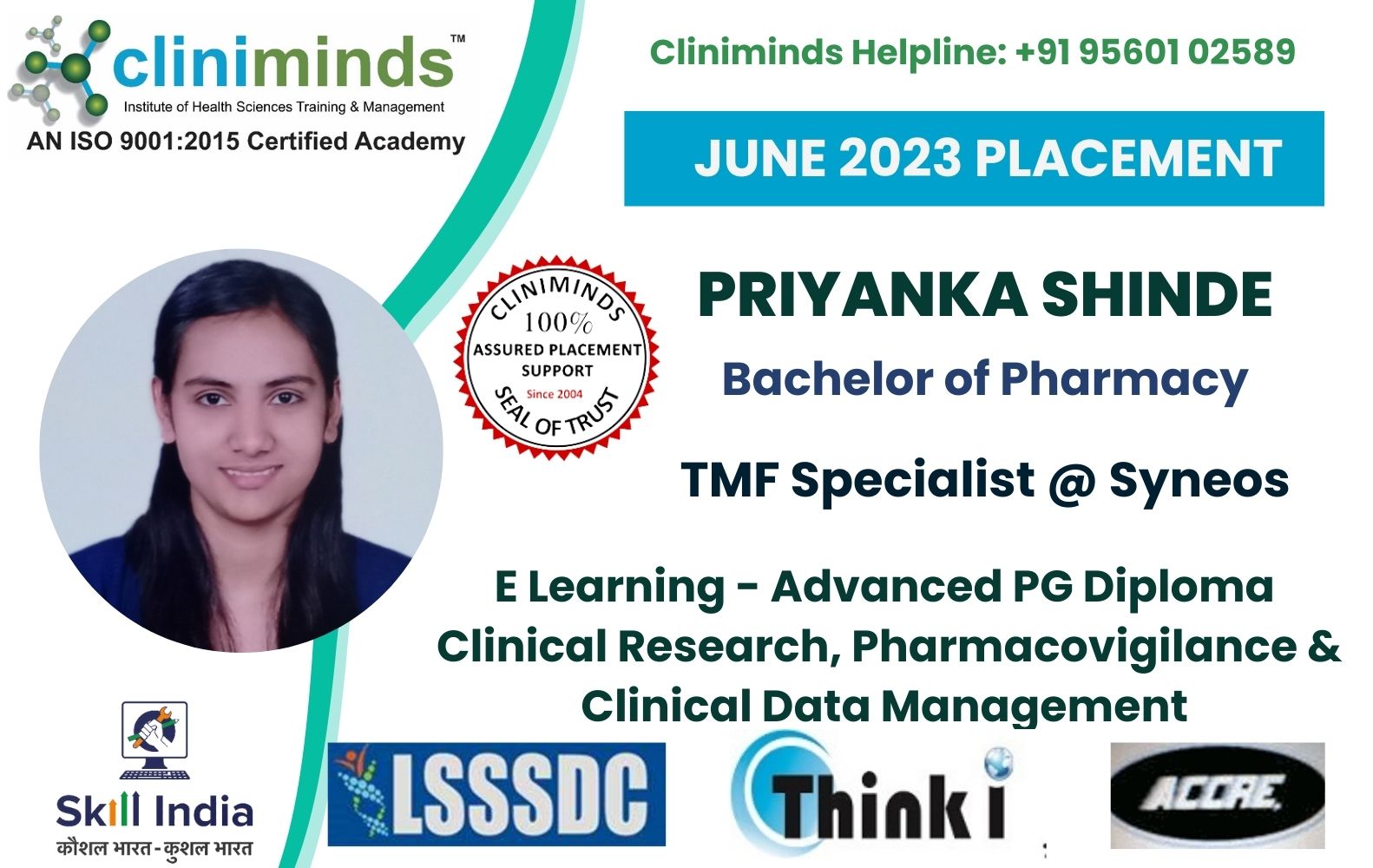 Cliniminds Drug Regulatory Affairs Placements